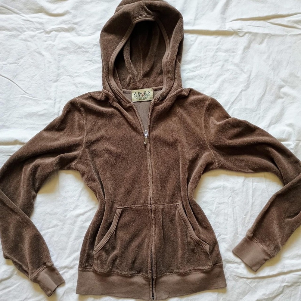 Juicy Couture Chocolate Brown Hoodie